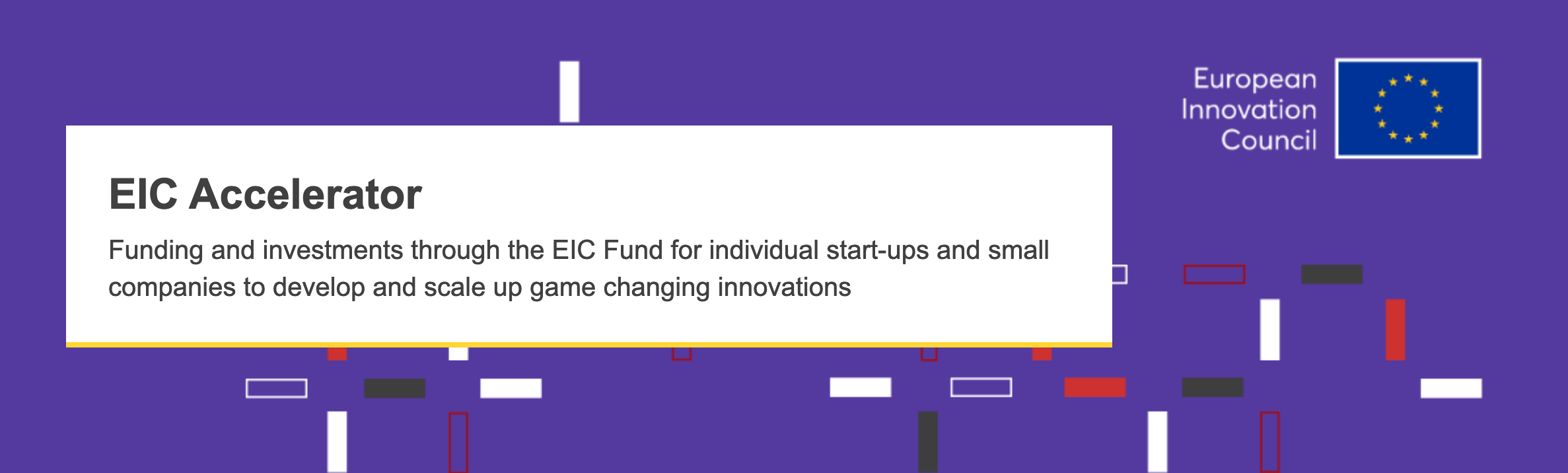 Read more about the article Horizon Europe funds for game changing innovation start-ups and small companies